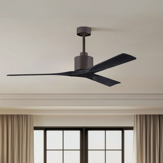 Nan 60" Ceiling Fan in Textured Bronze