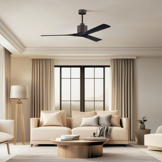 Nan 60" Ceiling Fan in Textured Bronze