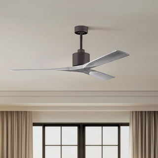 Nan 60" Ceiling Fan in Textured Bronze