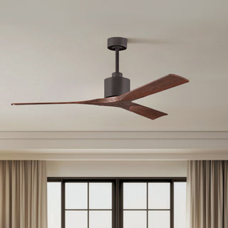 Nan 60" Ceiling Fan in Textured Bronze