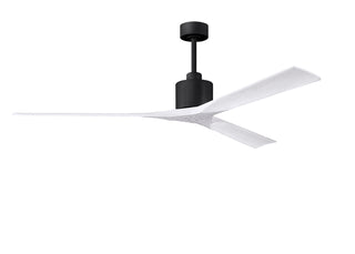 Matthews Fan Company - NKXL-BK-MWH-72 - 72" Ceiling Fan - Nan XL - Matte Black