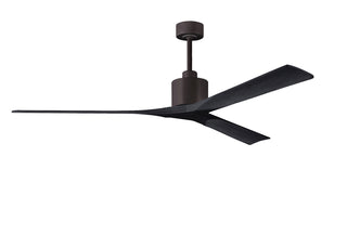 Matthews Fan Company - NKXL-TB-BK-72 - 72" Ceiling Fan - Nan XL - Textured Bronze