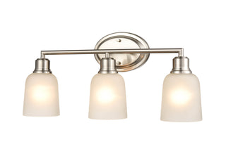 Amberle 3-Light Vanity Brushed Nickel