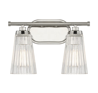 Savoy House - 8-1745-2-109 - Two Light Bathroom Vanity - Chantilly - Polished Nickel