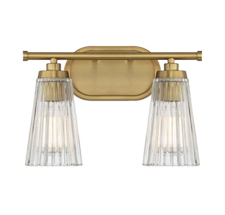 Savoy House - 8-1745-2-322 - Two Light Bathroom Vanity - Chantilly - Warm Brass