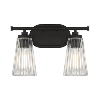 Savoy House - 8-1745-2-BK - Two Light Bathroom Vanity - Chantilly - Matte Black