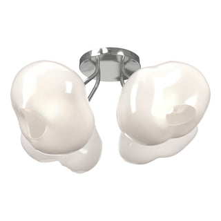 Hubbardton Forge - 121370-SKT-85-FD0710 - Ume 4-Light Semi-Flush - Ume - Sterling