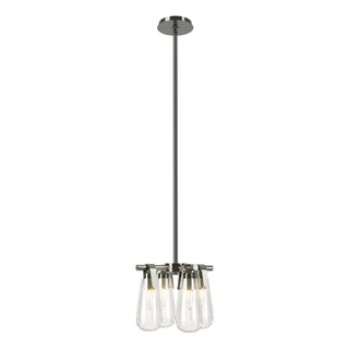 Hubbardton Forge - 131062-SKT-MULT-85-ZM0718 - Eos Semi-Flush/Pendant - Eos - Sterling