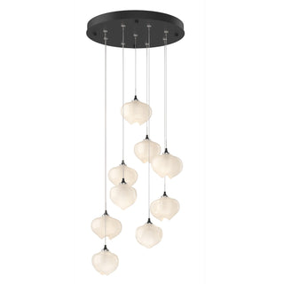 Hubbardton Forge - 131103-SKT-STND-10-FD0710 - Ume 9-Light Pendant - Ume - Black