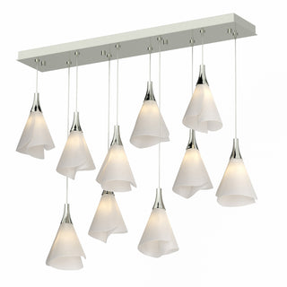 Hubbardton Forge - 131202-SKT-STND-85-SH1987 - Athena Triple Short LED Lantern - Mobius - Sterling