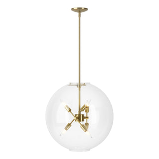 Hubbardton Forge - 134410-SKT-MULT-86-ZM0497 - Sfera 6-Light Pendant - Sfera - Modern Brass