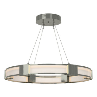 Hubbardton Forge - 138588-SKT-STND-85-FD0399 - Aura Glass Pendant - Aura - Sterling