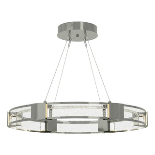Hubbardton Forge - 138588-SKT-STND-85-II0399 - Aura Glass Pendant - Aura - Sterling