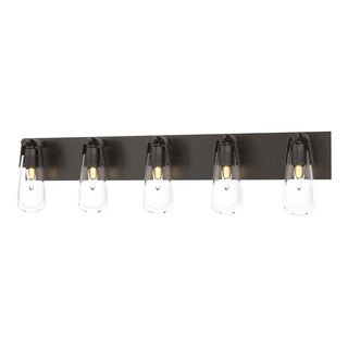 Hubbardton Forge - 201333-SKT-14-ZM0718 - Eos 5-Light Bath Sconce - Eos - Oil Rubbed Bronze