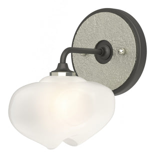 Hubbardton Forge - 201340-SKT-10-85-FD0710 - Ume 1-Light Curved Arm Bath Sconce - Ume - Black