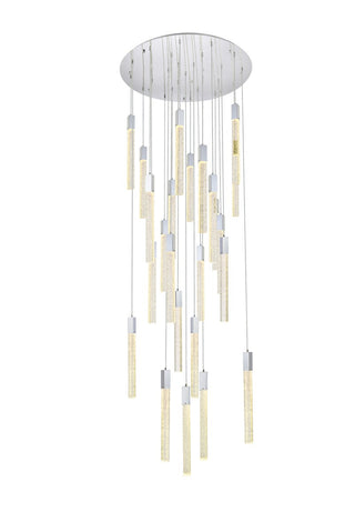 Elegant Lighting - 2067G42C - 25 Light Pendant - Weston - chrome