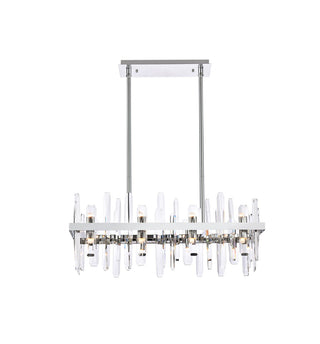 Elegant Lighting - 2200G30C - 16 Light Chandelier - Serena - chrome