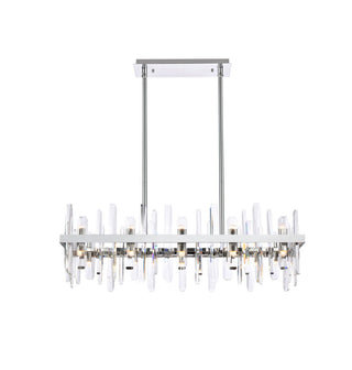 Elegant Lighting - 2200G36C - 20 Light Chandelier - Serena - chrome