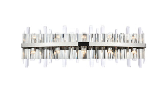 Elegant Lighting - 2200W36C - Ten Light Bath Sconce - Serena - chrome