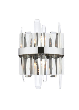 Elegant Lighting - 2200W8C - Two Light Bath Sconce - Serena - chrome