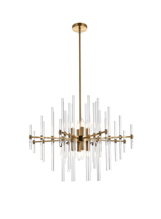Elegant Lighting - 2502D31SG - Eight Light Pendant - Sienna - gold