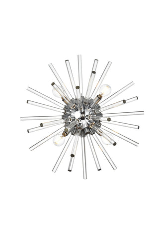 Elegant Lighting - 2502W18C - Four Light Wall Sconce - Sienna - chrome