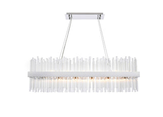 Elegant Lighting - 3000G42C - 24 Light Pendant - Dallas - chrome