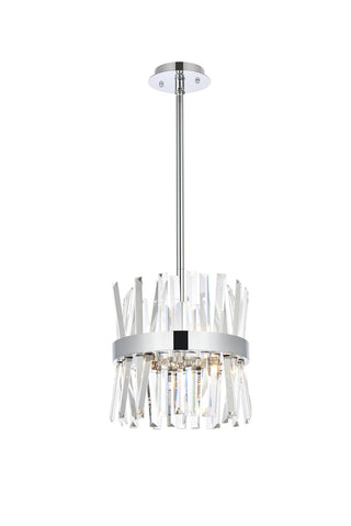 Elegant Lighting - 6200D12C - Six Light Pendant - Serephina - chrome