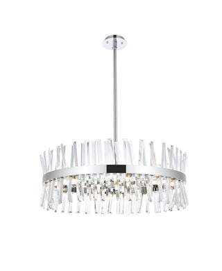 Elegant Lighting - 6200D32C - 16 Light Chandelier - Serephina - chrome