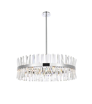 Elegant Lighting - 6200D36C - 16 Light Chandelier - Serephina - chrome
