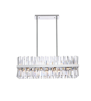 Elegant Lighting - 6200G36C - 20 Light Chandelier - Serephina - chrome