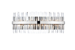 Elegant Lighting - 6200W30C - Eight Light Bath Sconce - Serephina - chrome