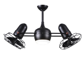 Matthews Fan Company - DGLK-BK-MTL - Ceiling Fan - Dagny - LK - Matte Black