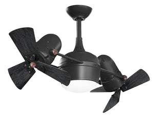 Matthews Fan Company - DGLK-BK-WDBK - Ceiling Fan - Dagny - LK - Matte Black