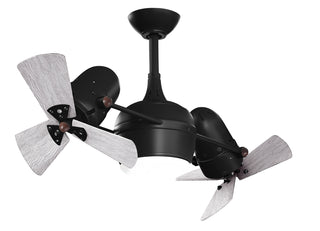 Matthews Fan Company - DGLK-BK-WDBW - Ceiling Fan - Dagny - LK - Matte Black