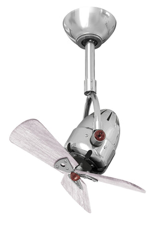 Matthews Fan Company - DI-CR-WDBW - 16" Ceiling Fan - Diane - Polished Chrome