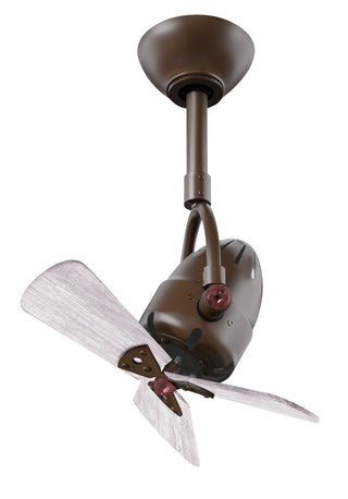 Matthews Fan Company - DI-TB-WDBW - 16" Ceiling Fan - Diane - Textured Bronze