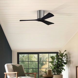 Irene-3H 42" Ceiling Fan in Brushed Pewter
