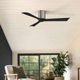 Irene-3H 52" Ceiling Fan in Brushed Pewter