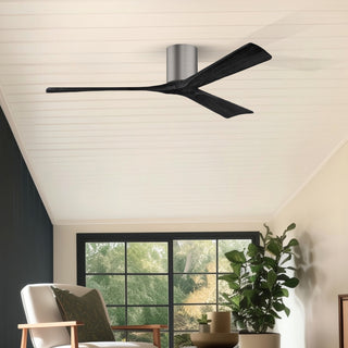 Irene-3H 60" Ceiling Fan in Brushed Pewter