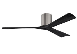 Matthews Fan Company - IR3H-BP-BK-60 - 60" Ceiling Fan - Irene-3H - Brushed Pewter
