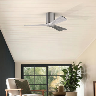 Irene-3H 42" Ceiling Fan in Brushed Pewter