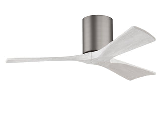 Matthews Fan Company - IR3H-BP-MWH-42 - 42" Ceiling Fan - Irene-3H - Brushed Pewter