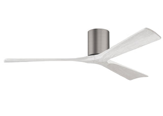 Matthews Fan Company - IR3H-BP-MWH-60 - 60" Ceiling Fan - Irene-3H - Brushed Pewter