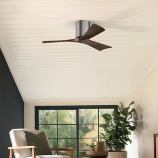 Irene-3H 42" Ceiling Fan in Brushed Pewter