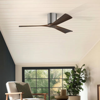Irene-3H 52" Ceiling Fan in Brushed Pewter