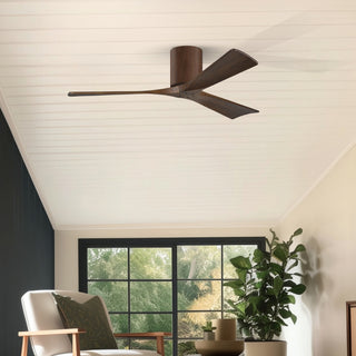Irene-3H 52" Ceiling Fan in Walnut Tone