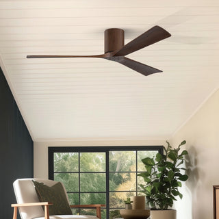Irene-3H 60" Ceiling Fan in Walnut Tone
