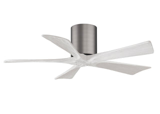 Matthews Fan Company - IR5H-BP-MWH-42 - 42" Ceiling Fan - Irene-5H - Brushed Pewter