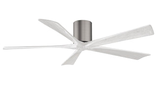 Matthews Fan Company - IR5H-BP-MWH-60 - 60" Ceiling Fan - Irene-5H - Brushed Pewter